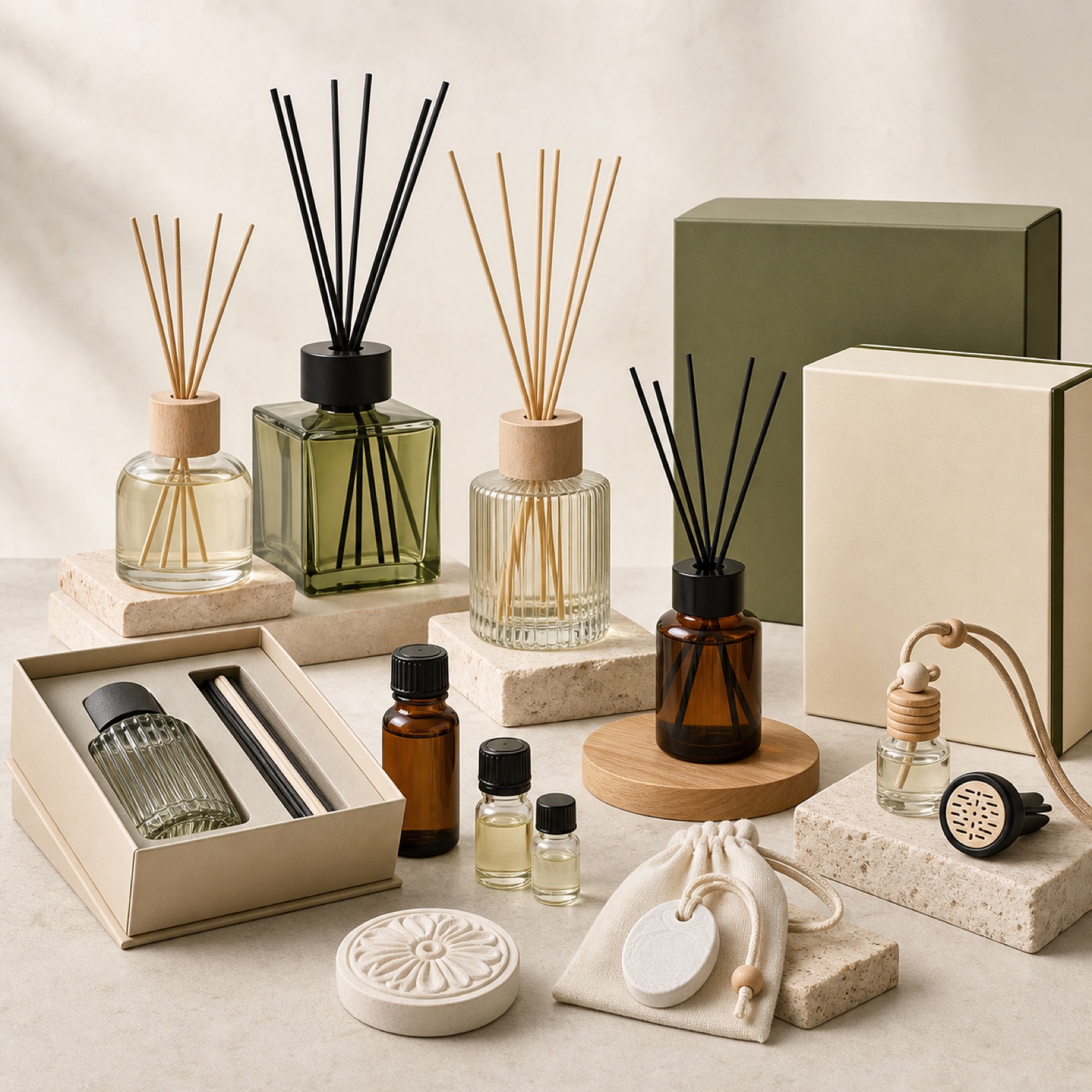Private-label home fragrance product range